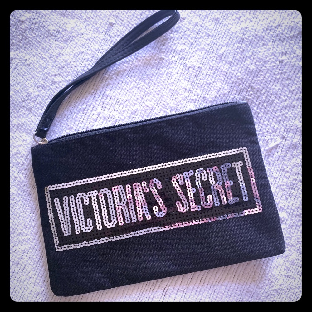 Victoria Secret Canvas Wristlet